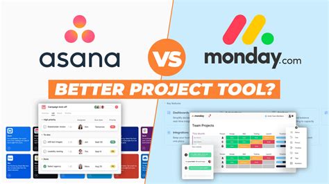 Asana vs monday. Jul 16, 2021 ... In this Monday.com vs Asana Review I break down the pros and cons of both services. Monday.com Details/Pricing ... 