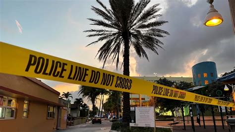 Ascienden a 5 los sospechosos detenidos por el tiroteo de Hollywood, Florida, que causó 9 heridos