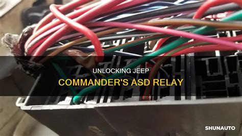 Asd relay clicking jeep.  No clicking when running.  The schematic shows...