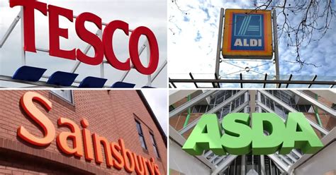 Asda, Aldi, Sainsbury