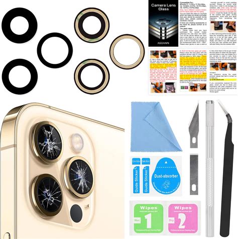 This item: ASDAWN Back Rear Camera Lens Glass Replacement for iPhone 14 Pro and 14 Pro Max Camera Glass Lens Replacement with Pre-Installed Adhesive + Repair Tool Kit + Installation Manual $9.96 In Stock.. 
