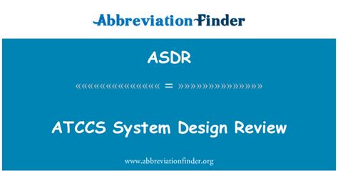 Asdr meaning. Things To Know About Asdr meaning. 