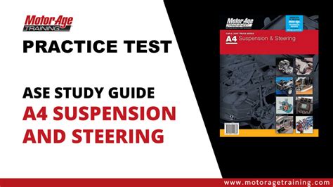 Ase steering and suspension study guide. - Internet guide to beating city hall.