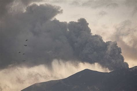 Ash from Indonesia’s Marapi volcano forces airport to close and stops flights