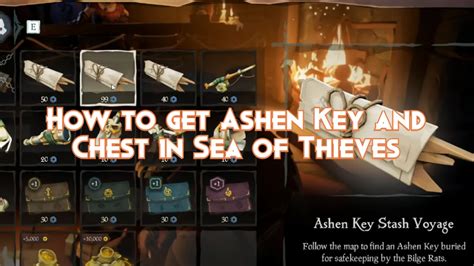 Ashen key not opening Ashen chest. : r/Seaofthieves - reddit