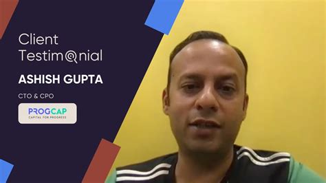 Ashish Gupta - CTO & CPO - Progcap LinkedIn