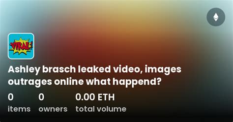 Ashley brasch leaks. Ashley brasch leaked video, images outrages online what happend? ... Noti y paso leaked video on reddit, Who are wendy and emilio in the video. 