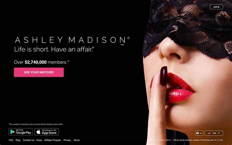 Ashley madison.com. While real-life affairs were certainly sparked on AshleyMadison.com, it’s likely that most of the 33 million users treated the site as a kind of supercharged version of online pornography. 