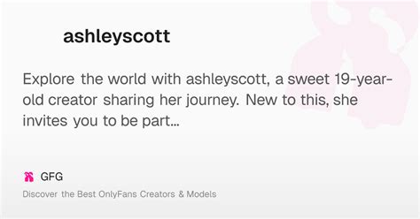 Ashleyscott Onlyfans Free