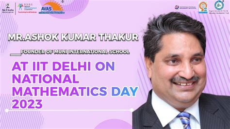 Ashok Kumar Thakur - Founder - Muni International School