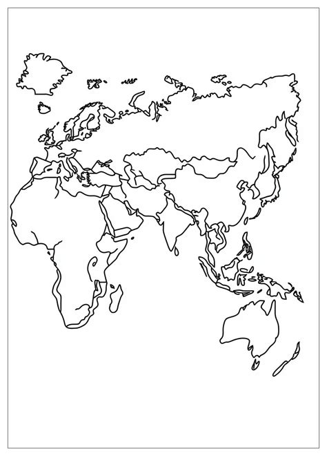 Asia Coloring Pages