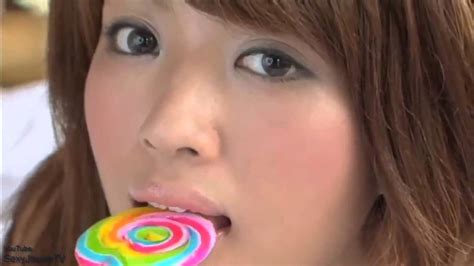Asian girl suck tube. .  ...
