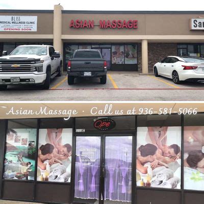 Asian massage huntsville. Specialties: Hello, welcome to our massage center~ This is the best place for you to relax, with a professional approach and a warm attitude. The store environment is clean and tidy, and our masseuses have many years of massage experience. Very good at treating your waist and leg pain, deep massage your uncomfortable parts, the effect is obvious! We are known locally for our high-quality ... 