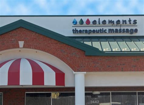38 reviews of Elements Massage - Timonium "I've received several excellent, deep-tissue, high-strength massages here- but as with all other multiple-therapist clinics, your experience will vary with therapist!! ... 2442 Broad Ave Timonium, MD 21093. People Also Viewed. Relax & Enjoy Foot Care Spa. 12. Massage Therapy, Reflexology, Tui Na. Kong Fu Foot …. 