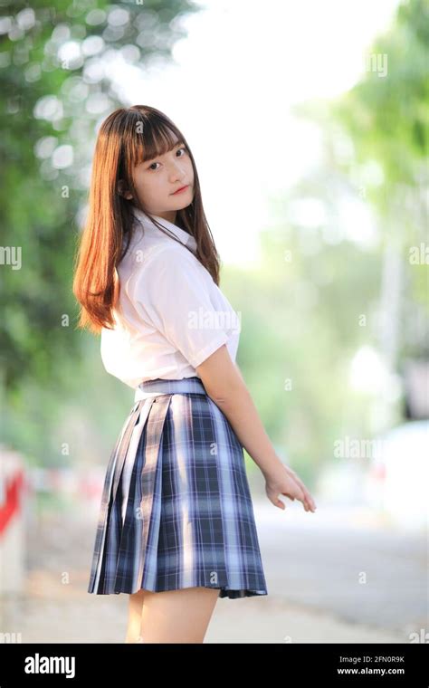 Asian school girl uniforms.  #2 Cute Asian Girl solo in Japanese school uniform, bi...