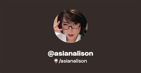 Asianalison Onlyfans Leak