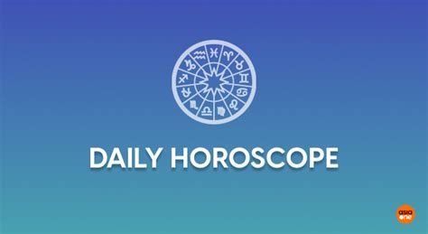 Asiaone horoscopes. Today's lucky color, locky colours by zodiac sign, today's advice, general luck, love luck, work luck, money luck, horoscopes, zodiac, Chinese horoscopes, daily horoscope, AsiaOne brings you the essential news and lifestyle services you need. 