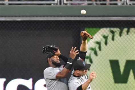 Aside from Bleday home run, Marlins offense washed out on rainy …