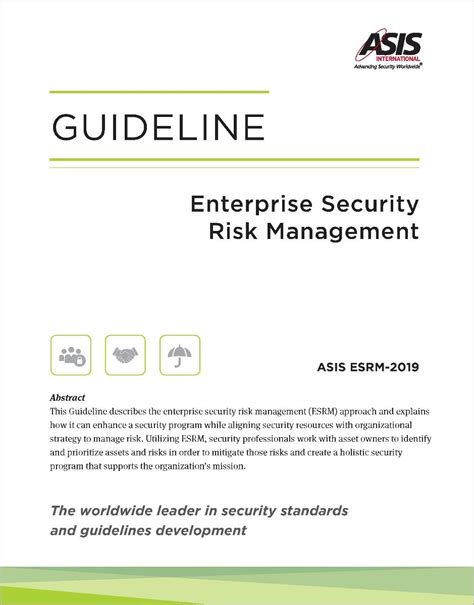 Asis international guidelines issued an article from security management html. - Color oxford dictionary thesaurus and wordpower guide.