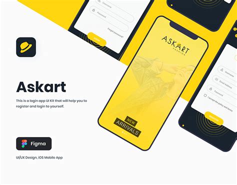 Askart Login & Signup Screen UI. This is the concept based ui design for the mobile application. 11. 496. 3.. 