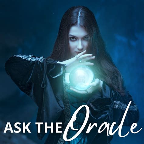 Ask the oracle. Things To Know About Ask the oracle. 