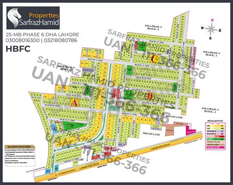 Askari 10 Lahore - Society Map