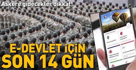 Askere gidecekler dikkat! Takvim.