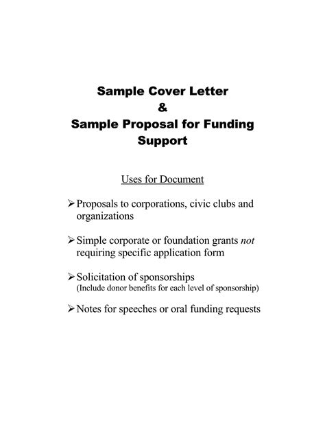 Asking for grant money. Funding Request Letter Template. Do you need financial backing for a volunteer project or nonprofit organization? If the answer is yes, then you’ll need to a write funding request letter – a formal letter asking for financial support or funding for a specific organization or project.. Since this may be your only form of communication with potential … 