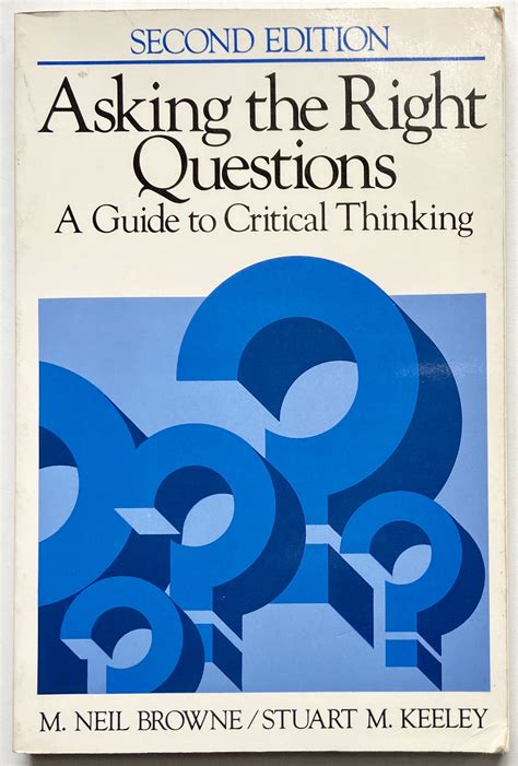 Asking the right questions a guide to critical thinking 5th edition. - Etudes sur le vocabulaire philosophique du moyen age.