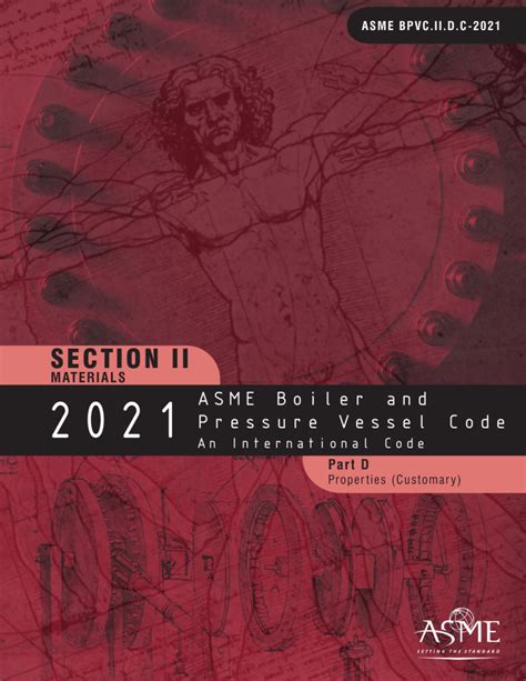 Asme section ii part d latest edition pdf. D.  ASME B PVC. II.  201 ASME Boiler and Pressure...