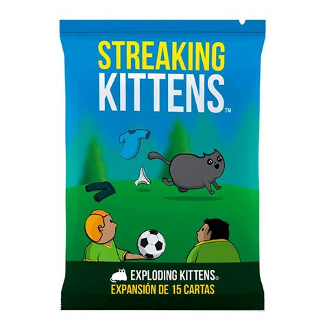 Asmodee Exploding Kittens Streaking Kittens Expansion …