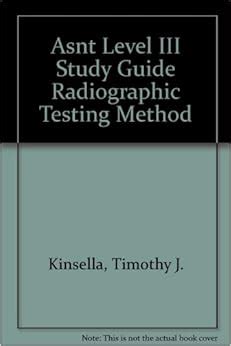 Asnt level iii study guide radiographic testing. - Religious signing a comprehensive guide for all faiths.