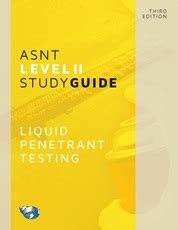 Asnt liquid penetrant testing study guide. - Manuale per registratori di cassa walmart.
