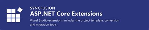 Asp Net Core Extensions Syncfusion Visual Studio Marketplace