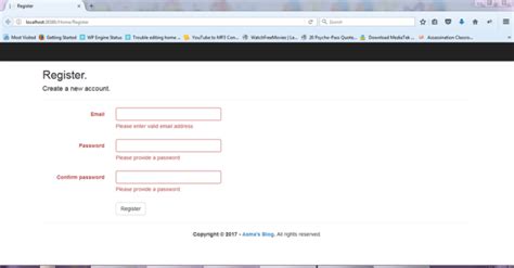Asp Net Mvc 5 Jquery Form Validator