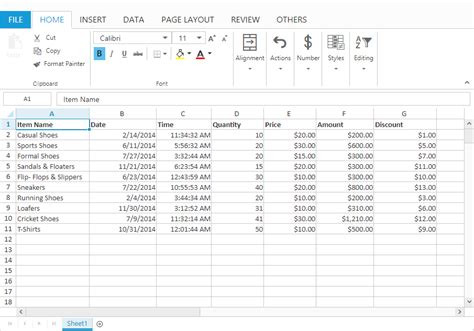 Asp net spreadsheet control. NET Spreadsheet Control View and edit spreadsheets like Microso...
