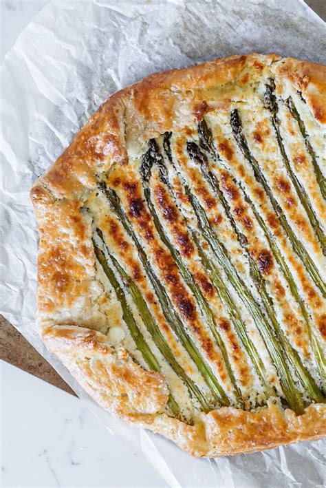 Asparagus Galette with Goat Cheese Recipe: How to Make It - Taste Of Home