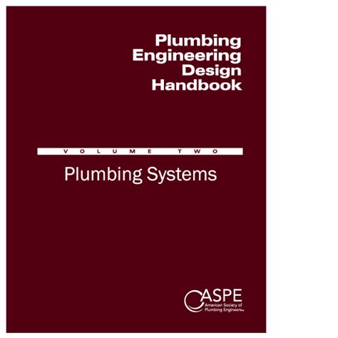 Aspe plumbing engineering design handbook volume 2. - A guide to first passage processes.