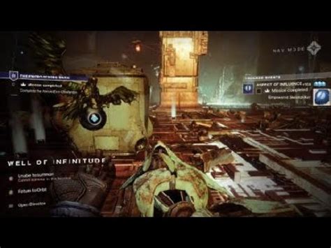 Investigate the appearance of Entropic Shards in the Well of Infinitude.This is a full guide, starting from Variks and playing though the entire mini-mission.... 
