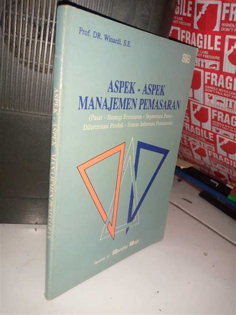 Aspek-aspek Manajemen Pemasaran – Mengenal Marketing