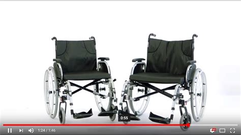 Aspire Evoke 2 Manual Wheelchair - YouTube