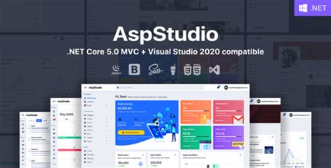 Aspstudio Asp Net Core 5 0 Mvc Bootstrap 5 Admin Template By Seantheme