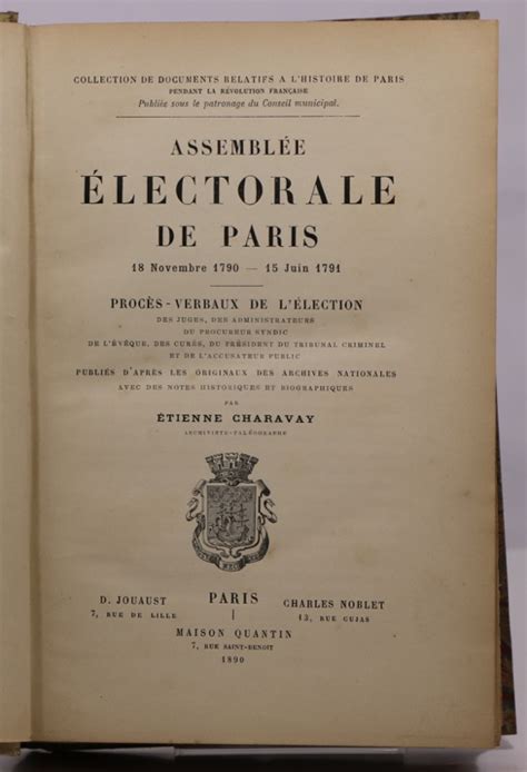 Assemblée électorale de paris, 26 août 1791 12 août 1792. - Local government financial condition analysis a step by step guide.