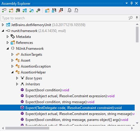 Assembly explorer.  As ReSharper Compiler Explorer is an interactive online c...
