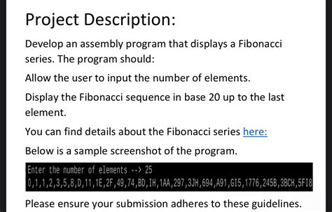 Assembly program fibonacci.  Understanding assembly can help you interp...