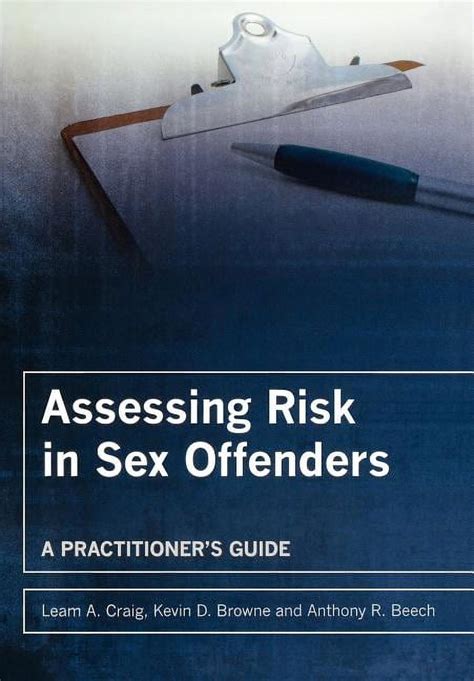 Assessing risk in sex offenders a practitioners guide. - Tecumseh vantage 35 manuale delle parti del motore.