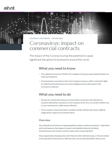 Assessing the impact of COVID-19 on legal operations Ashurst