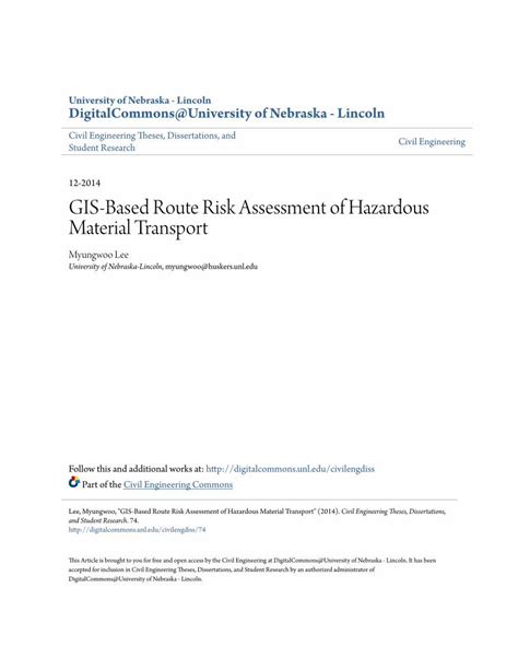 Assessment A Dam Gis Hazardous Based Approach For
