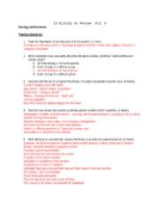 Assessment Review Evolution Packet Unit Answers