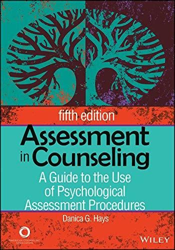 Assessment in counseling a guide to the use of psychological assessment procedures fifth edition. - Extrait d'un mémoire intitulé des hallucinations.